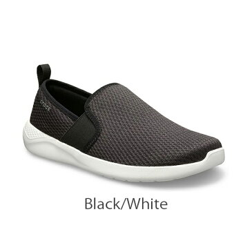 【クロックス公式】ライトライド メッシュ スリップオン メン LiteRide Mesh Slip On Men / crocs メンズ スニーカー スリッポン 【OL】