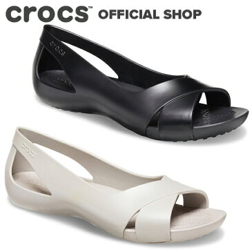 【クロックス公式】セレナ フラット ウィメン Serena Flat / crocs レディース パンプス フラットシューズ【OL】