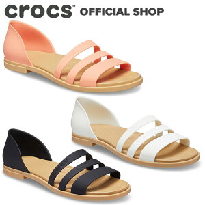 【クロックス公式】クロックス トゥルム オープン フラット ウィメン Tulum Open Flat / crocs レディース パンプス フラットシューズ【PR3】