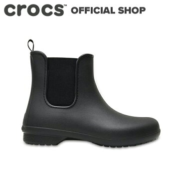 【クロックス公式】フリーセイル チェルシー ブーツ ウィメン Freesail Chelsea Boot/ crocs レディース 長靴 長ぐつ レインブーツ Rain【NO】