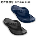 【クロックス公式】バヤ フリップ Baya Flip/ crocs ビーチサンダル スライド レディ