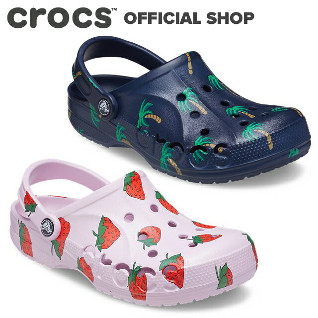 【クーポン対象】【クロックス公式】バヤ シーズナル プリンテッド クロッグ Baya Seasonal Printed Clog / crocs レディース メンズ サンダル 定番アウトレット outlet 【PR1】