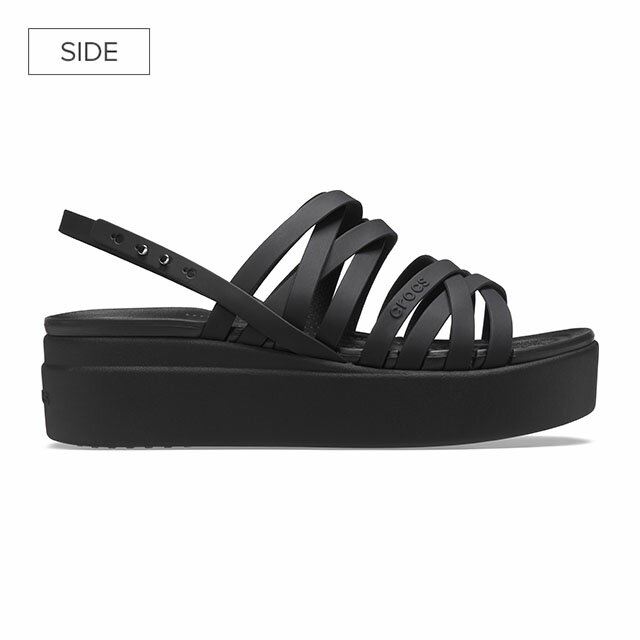 【クロックス公式】クロックス ブルックリン ストラッピー ローウェッジ ウィメン Brooklyn Strappy Low Wedge / crocs レディース サンダル【NO】