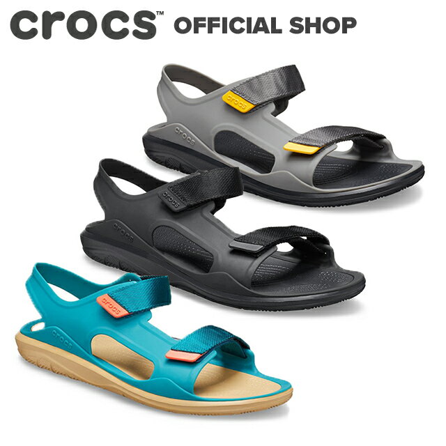 【クーポン対象】【クロックス公式】スウィフトウォーター エクスペディション サンダル メン Swiftwater Expedition Sandal / crocs メンズ【OL】