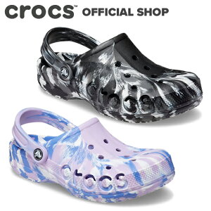 ★50%OFFお買い物マラソン★【クロックス公式】バヤ マーブル クロッグ Baya Marbled Clog / crocs レディース メンズ サンダル 定番