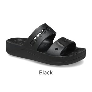 新商品 クロックス公式 厚底 国内正規品 サンダル バヤ プラットフォーム Baya Platform Sandal / crocs レディース クロッグ かわいい 2024CPN