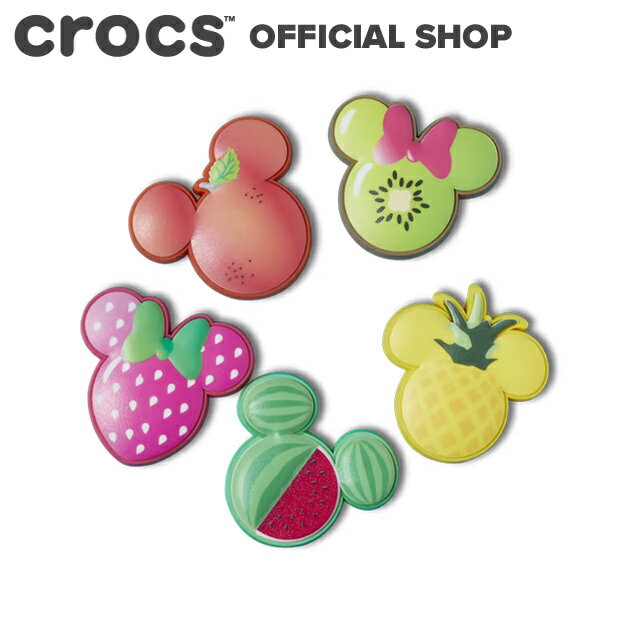 【クロックス公式】ミッキー アンド フレンズ フーディー 5 パック Mickey and Friends Foodie 5Pck / crocs レディ…