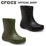 4/20 24ָåȥ꡼Ǻ100%Ըۡڥåۥ饷å ֡ 쥤֡ Classic Boot / crocs ǥ 