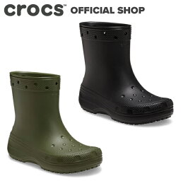 【5/10限定｜最大100%P還元】【クロックス公式】クラシック ブーツ レインブーツ Classic Boot / crocs レディース メンズ