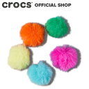 【クロックス公式】80s ネオン パフ ボール 5 パック 80s Neon Puff Ball 5 Pack / crocs ジビッツ チャーム カスタマイズ 2024CPN