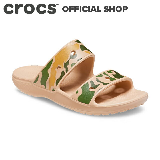 【クロックス公式】クラシック クロックス プリンテッド カモ サンダル Classic Crocs Printed Camo Sandal / crocs レディース メンズ