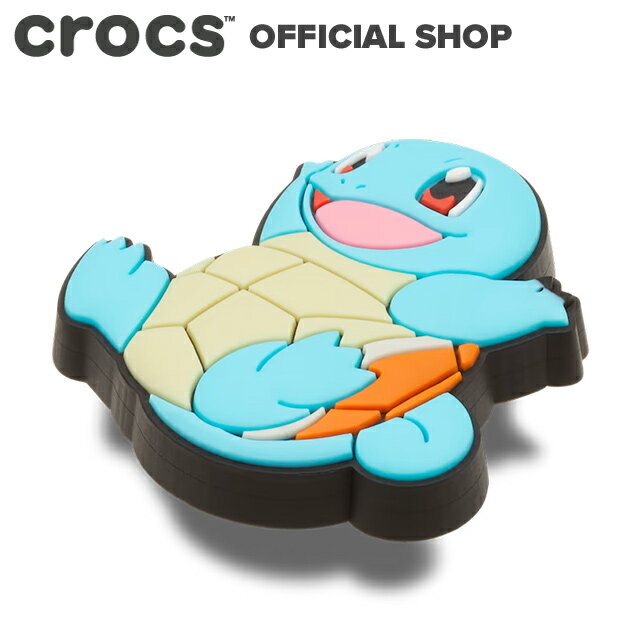 【クロックス公式】ポケモン スクヮートル Pokemon Squirtle / crocs ジビッツ チャーム カスタマイズ キャラクター …