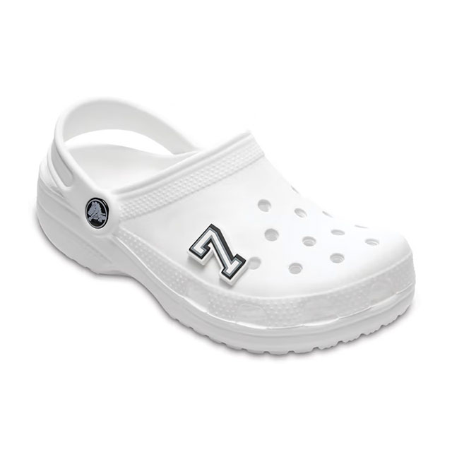 【クロックス公式】ナンバー 7 Jibbitz B&W Number 7 / crocs ジビッツ チャーム ...