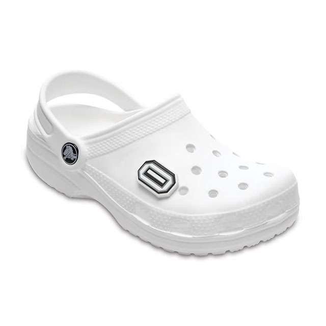 【クロックス公式】ナンバー 0 Jibbitz B&W Number 0 / crocs ジビッツ チャーム ...