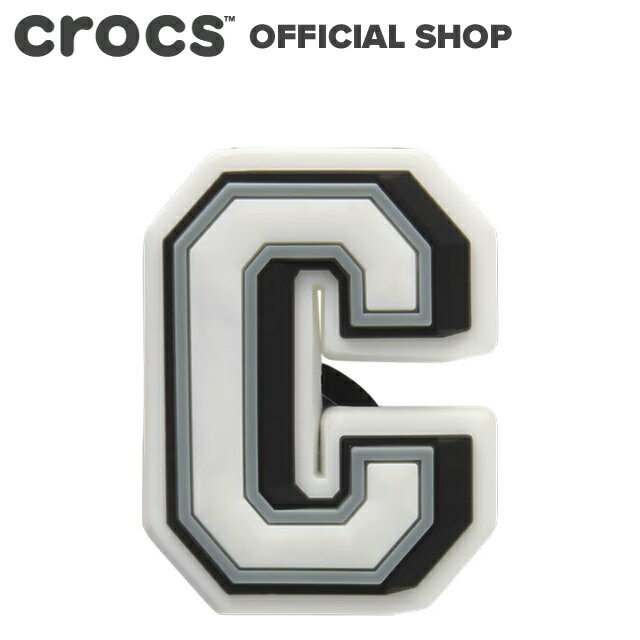 【クロックス公式】アルファベット C Jibbitz Letter C / crocs ジビッツ チャーム カスタマイズ 2024CPN