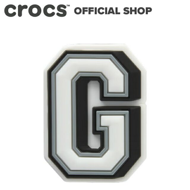 【クロックス公式】アルファベット G Jibbitz Letter G / crocs ジビッツ チャーム カスタマイズ 2024CPN