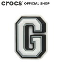 【P3倍!~8/4 1:59まで】【クロックス公式】アルファベット G Jibbitz Letter G / crocs ジビッツ チャーム カスタマイズ 20...