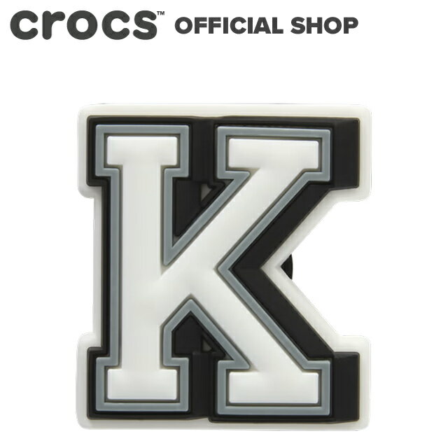 【5/10限定｜最大100%P還元】【クロックス公式】アルファベット K Jibbitz Letter / crocs ジビッツ チ..