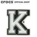 ＼P20 3/31 23:59まで!／アルファベット K Jibbitz Letter / crocs ジビッツ チャーム カスタマイズ