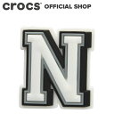 【クロックス公式】アルファベット N Jibbitz Letter N / crocs ジビッツ チャーム カスタマイズ 2024CPN