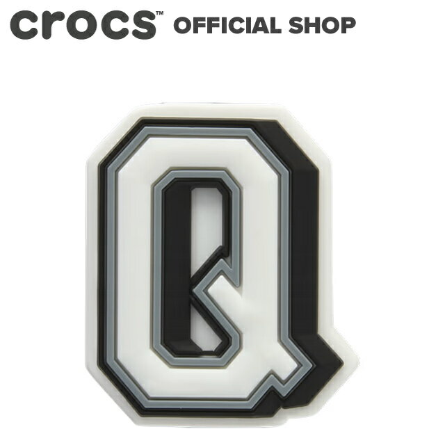 【クロックス公式】アルファベット Q Jibbitz Letter Q / crocs ジビッツ チャーム カスタマイズ 2024CPN