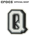 アルファベット Q Jibbitz Letter Q / crocs ジビッツ チャーム カスタマイズ 2024CPN