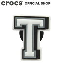 ＼P20 3/31 23:59まで!／アルファベット T Jibbitz Letter T / crocs ジビッツ チャーム カスタマイズ