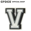 アルファベット V Jibbitz Letter V / crocs ジビッツ チャーム カスタマイズ 2024CPN