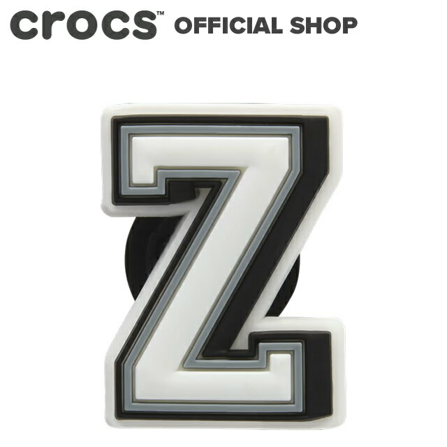 【5/10限定｜最大100%P還元】【クロックス公式】アルファベット Z Jibbitz Letter Z / crocs ジビッツ ..