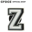 【P2倍!~7/17 13:59まで】【クロックス公式】アルファベット Z Jibbitz Letter Z / crocs ジビッツ チャーム カスタマイズ 2024CPN