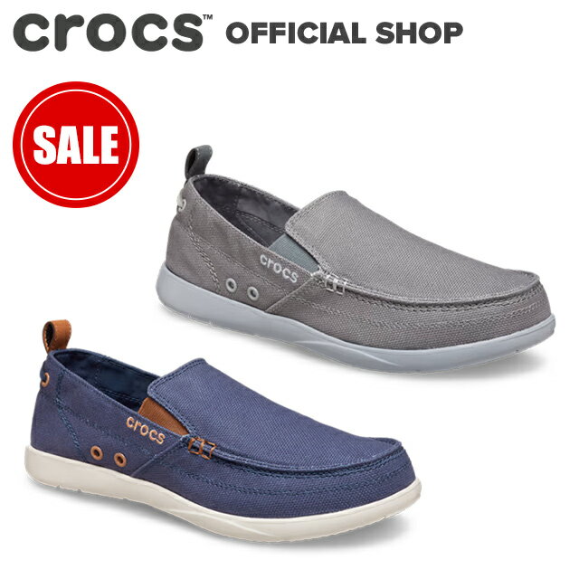 30％Off!★新作入荷【クロックス公式】ワルー SYN メン Walu SYN / crocs メンズ スニーカー スリッポン