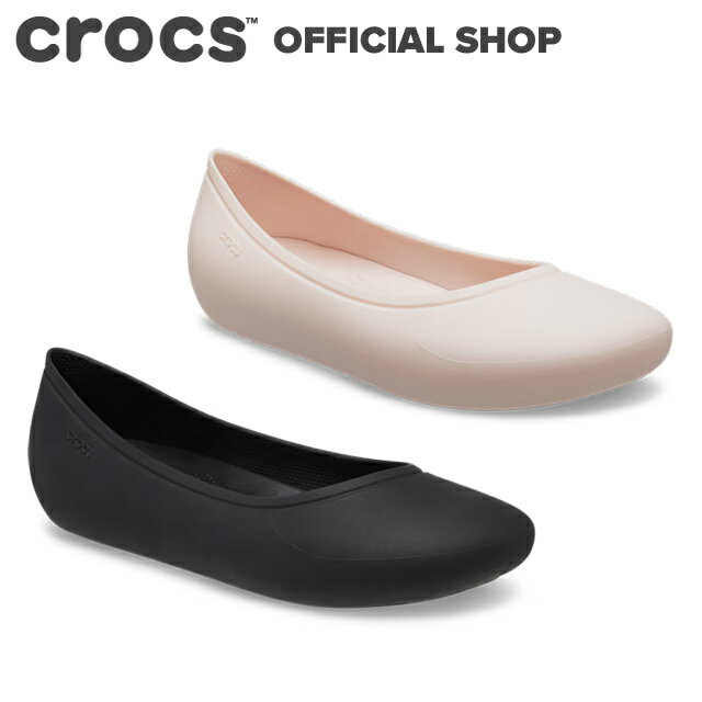 ＼P20 5/22 23:59まで!／【クロックス公式】ブルックリン フラット Brooklyn Flat / crocs パンプス フラットシューズ SS24