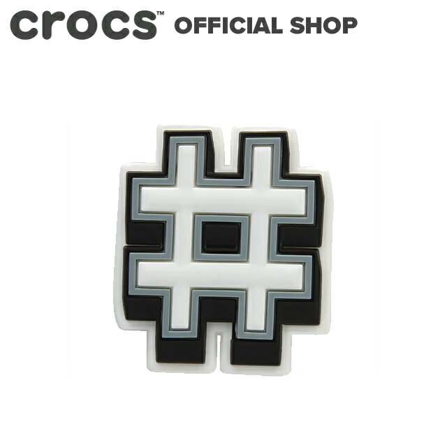 30％Off!【クロックス公式】ハッシュタグ Jibbitz Hashtag / crocs ジビッツ チャーム カスタマイズ 20..