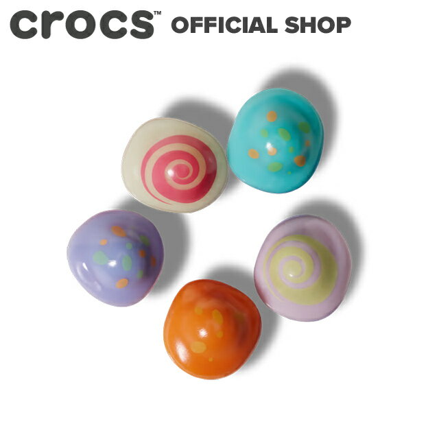 30％Off!【クロックス公式】グロウ イン ザ ダーク シュルーム 5 パック GlowInTheDark Shrooms 5 Pack / crocs ジビ…