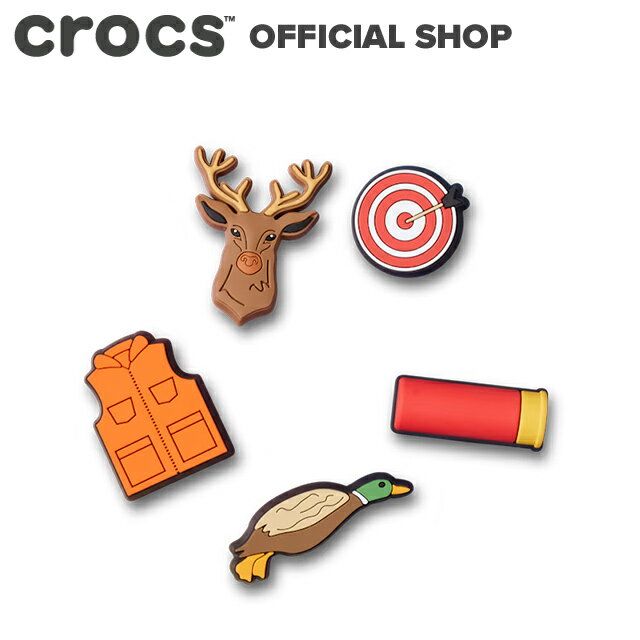 【クロックス公式】ハンティング シーズン 5 パック Hunting Season 5 Pack / crocs ジビッツ チャーム カスタマイズ