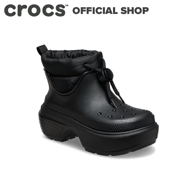 クロックス スノーブーツ レディース 【クロックス公式】ストンプ パフ ブーツ Stomp Puff Boot / crocs 2024CPN SS24