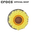 【P2倍!~7/17 13:59まで】【クロックス公式】サンフラワー Tiny Sunflower / crocs ジビッツ チャーム カスタマイズ