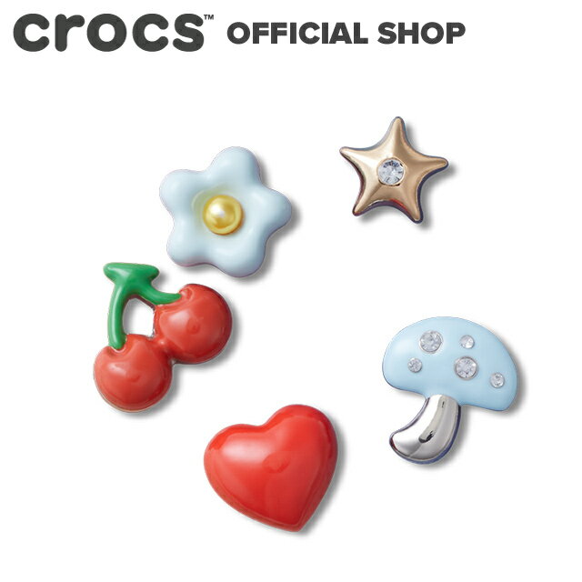 【クロックス公式】パフィー メタルズ 5 パック Puffy Metals 5 Pack / crocs ジビッツ チャーム カスタマイズのサムネイル