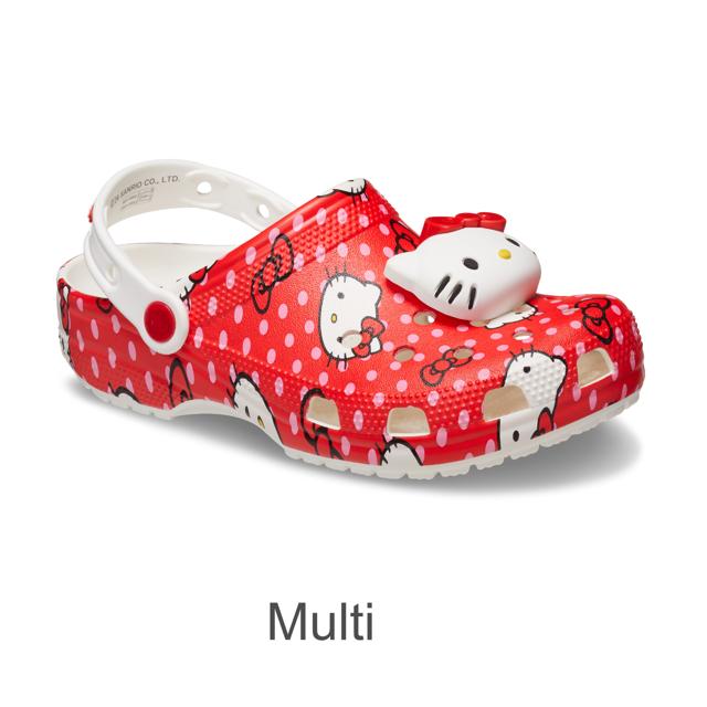 Le Sserafim クロックス グリッター　ピンク　キティアクセサリー付き Le Sserafim クロックス グリッター ピンク キティアクセサリー付き