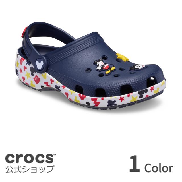 30%OFF～2/23 1:59まで【クロックス公式】【18～21cm】「ミッキー アンド フレンズ」 クラシック クロッグ
