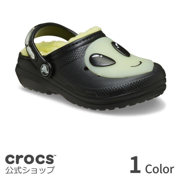50%OFF～3/4 9:59まで【クロックス公式】【14～17.5cm】クラシック ラインド エイリアン クロッグ