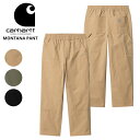 カーハート ダブリューアイピー Carhartt WIP MONTANA PANT メンズ ワーク パンツ メンズ 男性 ボトムス cro-i030622