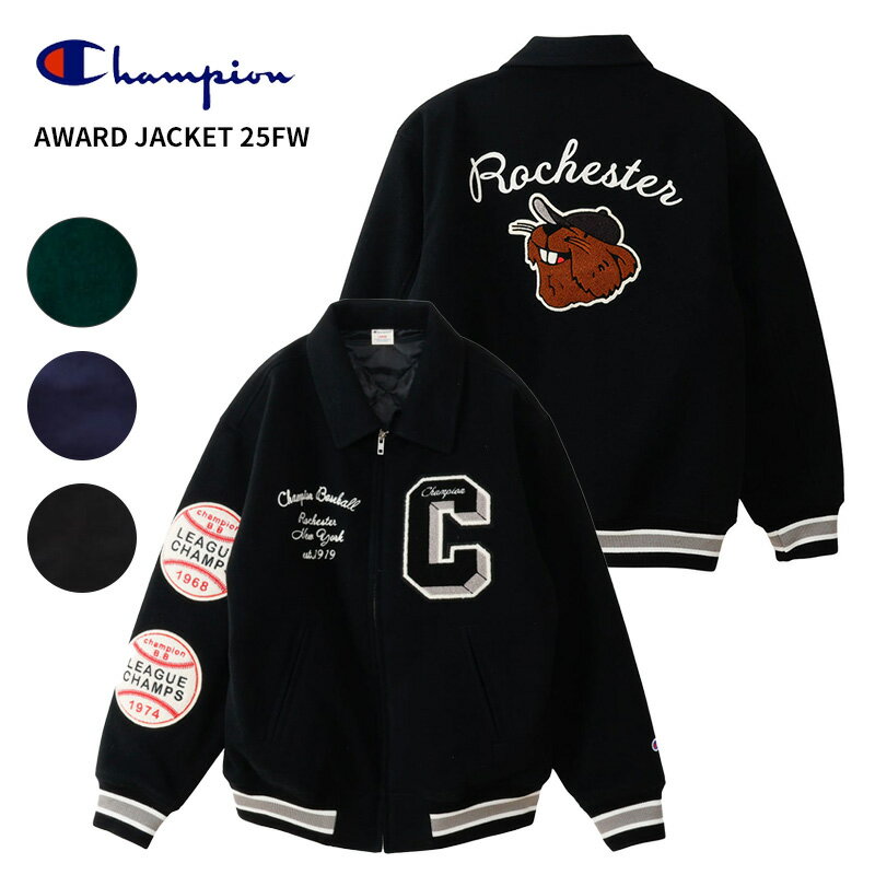 【メンズ】スタジャン_チャンピオン　新品未使用　アウター　タイムセール中！ ACTION STYLE Champion チャンピオン スタジャン スタジアムジャンパー