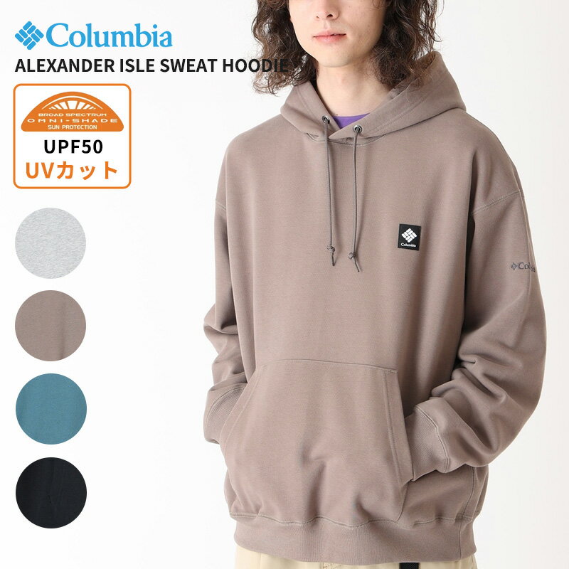 コロンビア メンズ スウェットパーカー レディース Columbia アレキサンダーアイルスウェットフーディー Alexander Isle Sweat Hoodie トップス カットソー PM0550