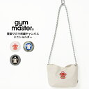 ジムマスター ショルダーバッグ gym master 覆面サガラ刺繍キャンバスミニショルダー バッグ ユニセックス g321789(4)