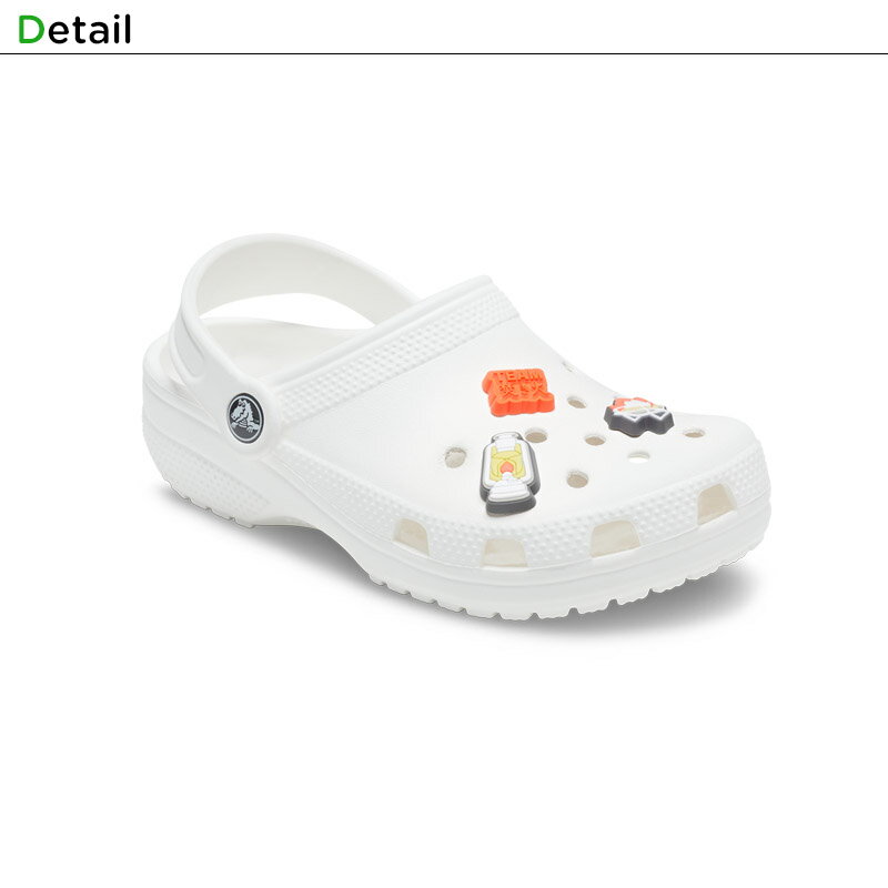 クロックス CROCS ジビッツ jibbitz シューズアクセサリー キャンピング 3個パック...