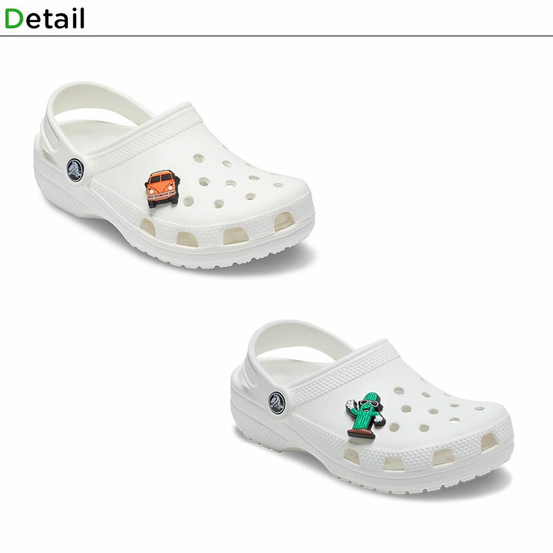 クロックス CROCS ジビッツ jibbitz シューズアクセサリー ネイチャー Nature [BLK...