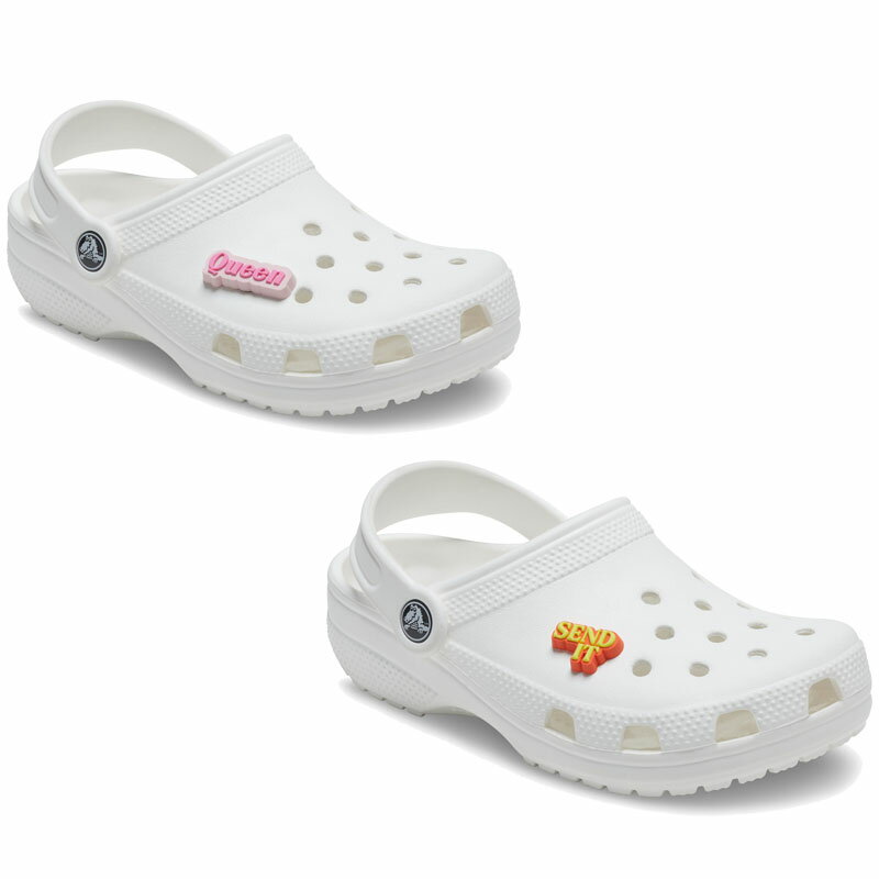 �����å��� CROCS ���ӥå� jibbitz ���塼�����������꡼ ��å����� message ���� ��ʪ ������� ���塼�� ���㡼�� �ǥ� �������� �������ޥ���[BLK]