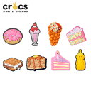 ジビッツ(jibbitz) スイーツ(sweet) クロックス/シューズアクセサリー/お菓子/ドーナツ/アイス/ケーキ[PNK][C/A-2]の商品画像