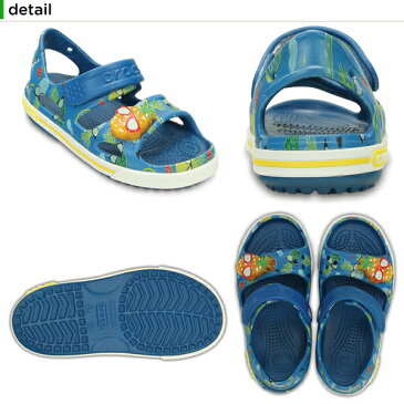 【送料無料対象外】クロックス(crocs) クロックバンド 2.0 パイナップル LED サンダル キッズ(crocband 2.0 pineapple LED sandal kids ) キッズ/サンダル/シューズ/子供用[C/A]【40】